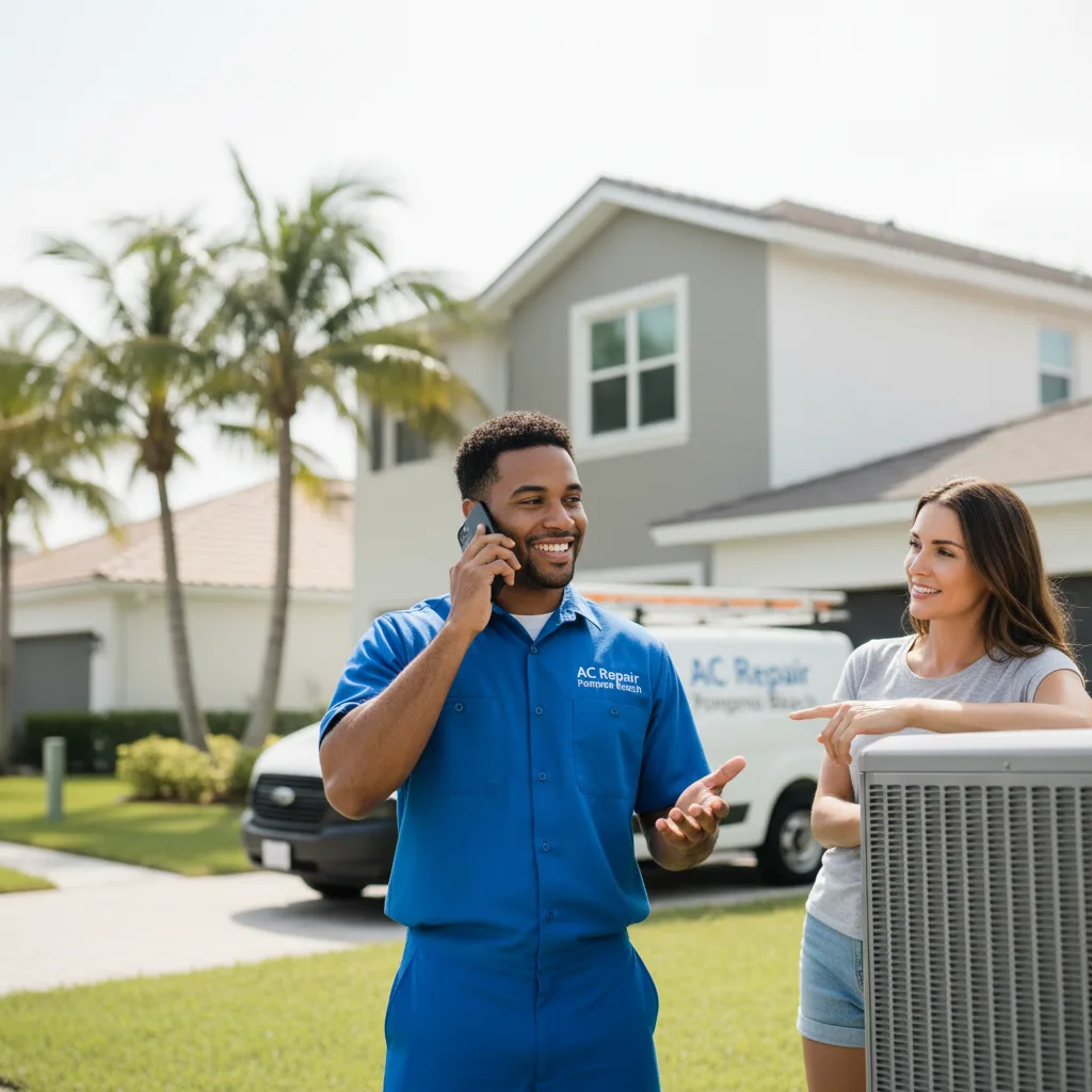 AC Repair Pompano Beach customer support in Clearlake Oaks
